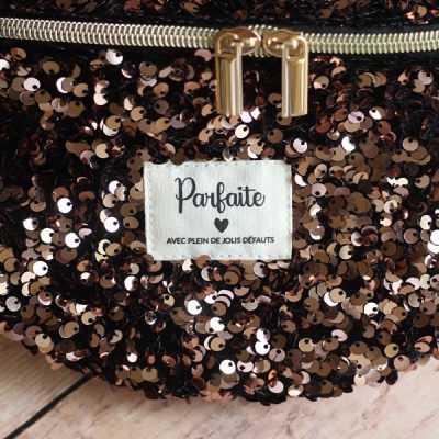 Banane Sequins Bronze Etiquette