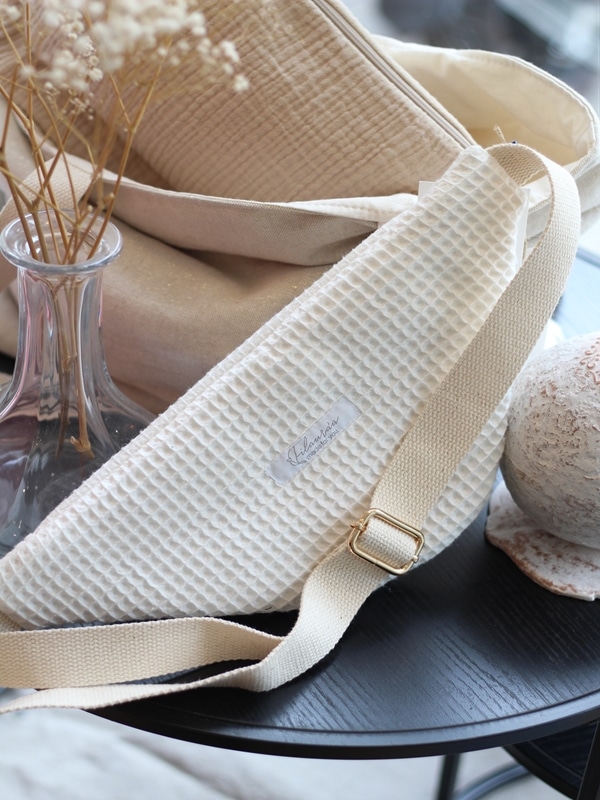 Banane Nid D'Abeille Blanche Maïssa Dos Banane Nid D'Abeille Blanche Maïssa Dos