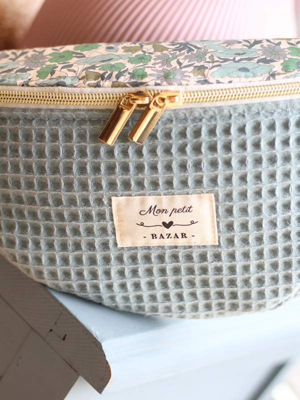 Banane Bicolore Nid d'Abeille Vert Diabolo Détails Banane Bicolore Nid d'Abeille Vert Diabolo Détails