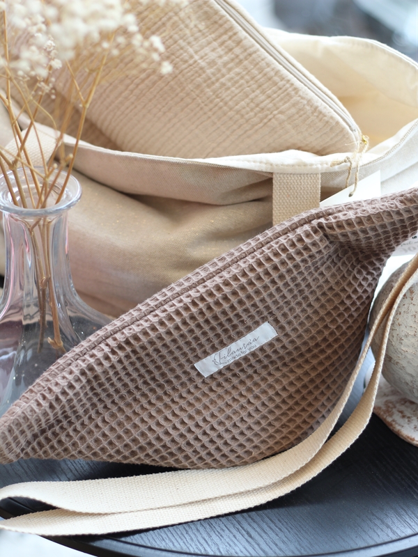 Banane Nid D'Abeille Brun Methari Dos Banane Nid D'Abeille Brun Methari Dos