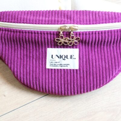 Banane Velours Aubergine Etiquette