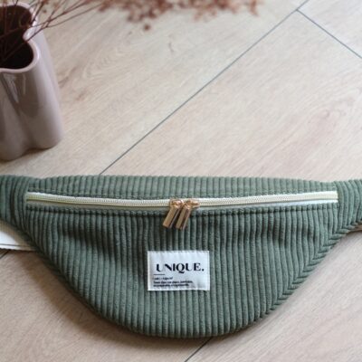 Banane Velours Kaki Eucalyptus