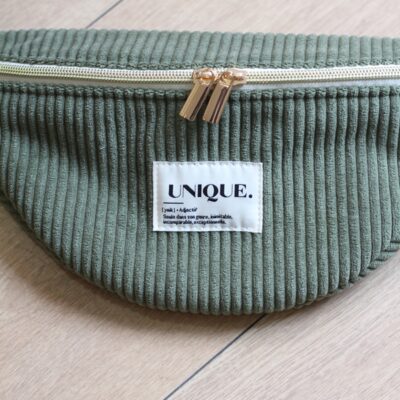 Banane Velours Kaki Eucalyptus Etiquette