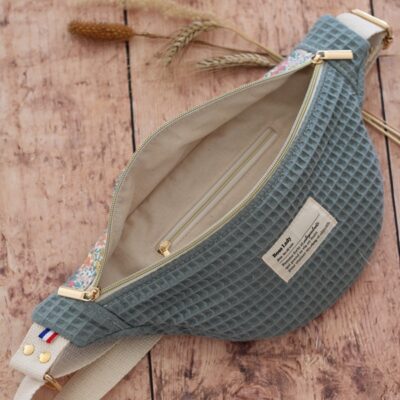 Banane Bicolore Nid D'Abeille Vert Swirling Intérieur