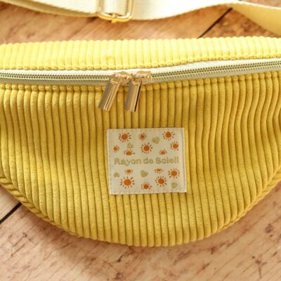 Banane Velours Jaune Etiquette