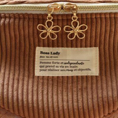 Banane Velours Taupe Isaure Etiquette