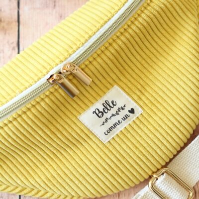 Banane Velours Jaune Caseia Etiquette