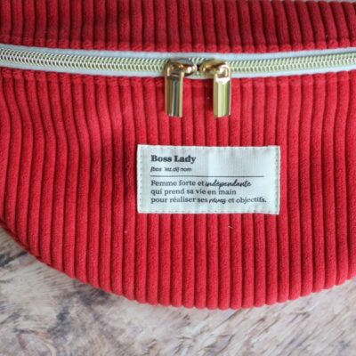 Banane Velours Rouge Allegra Etiquette