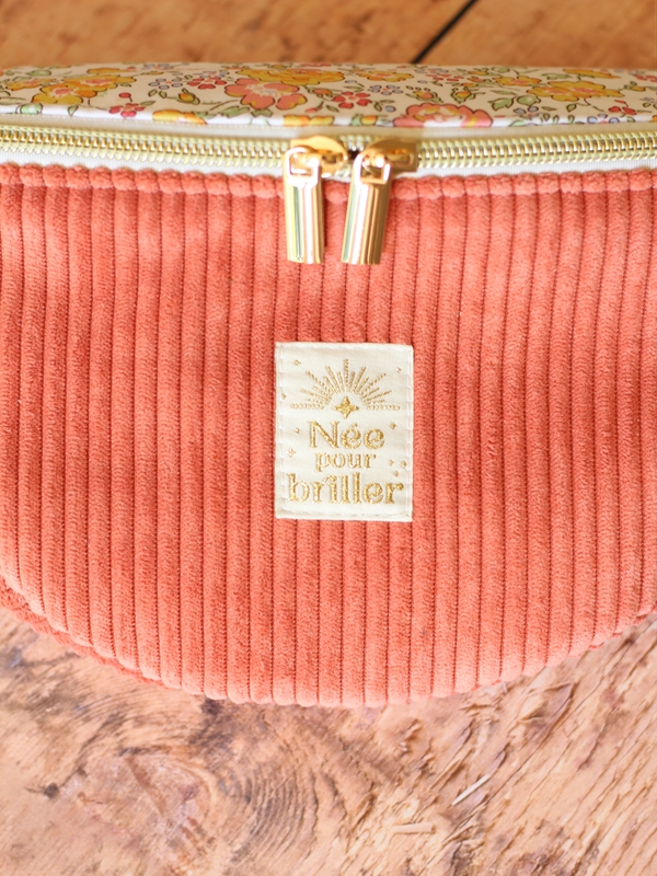Banane Bicolore Velours Corail Félicité Etiquette
