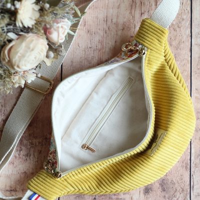 Banane Bicolore Velours Jaune Meadow Peps Intérieur