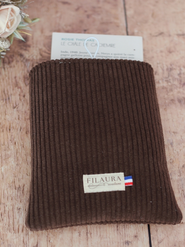 Pochette Ă Livre Brun Apolline Dos Pochette Ă Livre Brun Apolline Dos