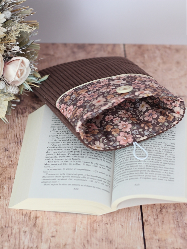 Pochette à Livre Brun Apolline Intérieur Pochette à Livre Brun Apolline Intérieur