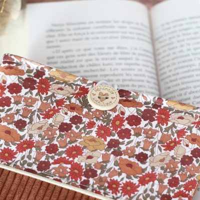 Pochette Ă Livre Rouille Forest Bouton
