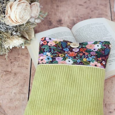 Pochette à Livre Vert Acide Burgundy