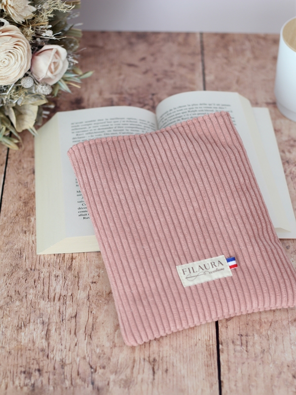 Pochette Ă Livre Vieux Rose Ambroise Dos Pochette Ă Livre Vieux Rose Ambroise Dos