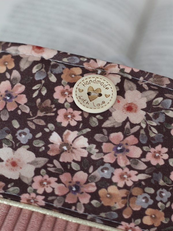 Pochette Ă Livre Vieux Rose Apolline Bouton Pochette Ă Livre Vieux Rose Apolline Bouton