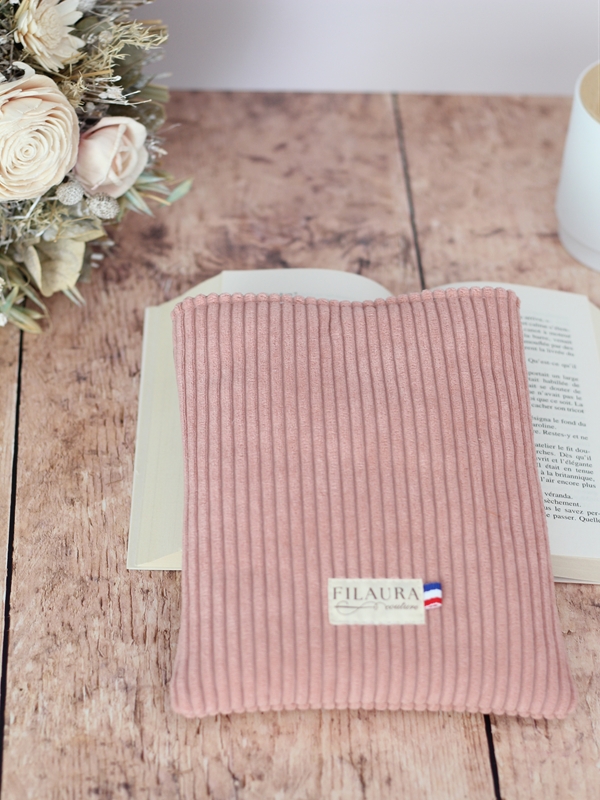 Pochette Ă Livre Vieux Rose Apolline Dos Pochette Ă Livre Vieux Rose Apolline Dos