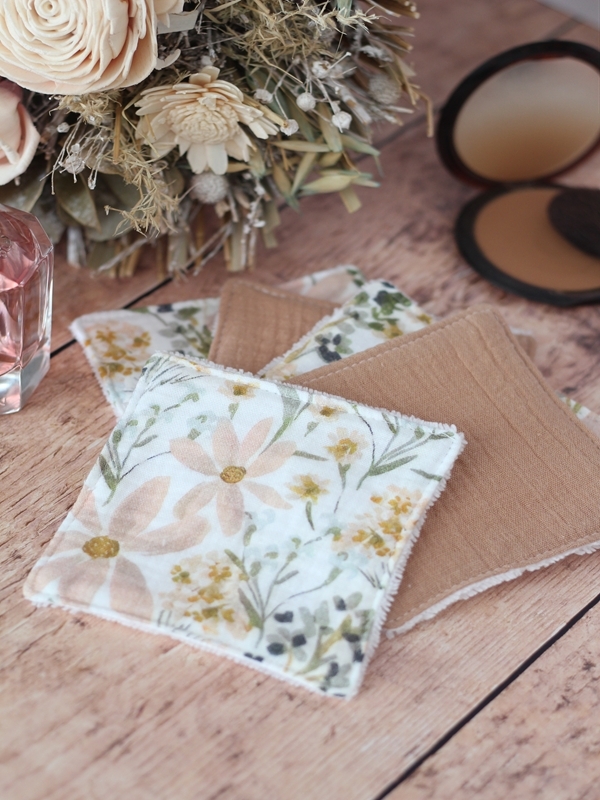 LINGETTES BOHEMIAN ROSE POUDRE