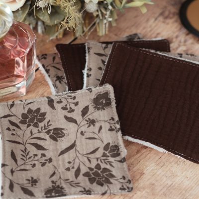 LINGETTES CARMEN CHOCOLAT DETAILS