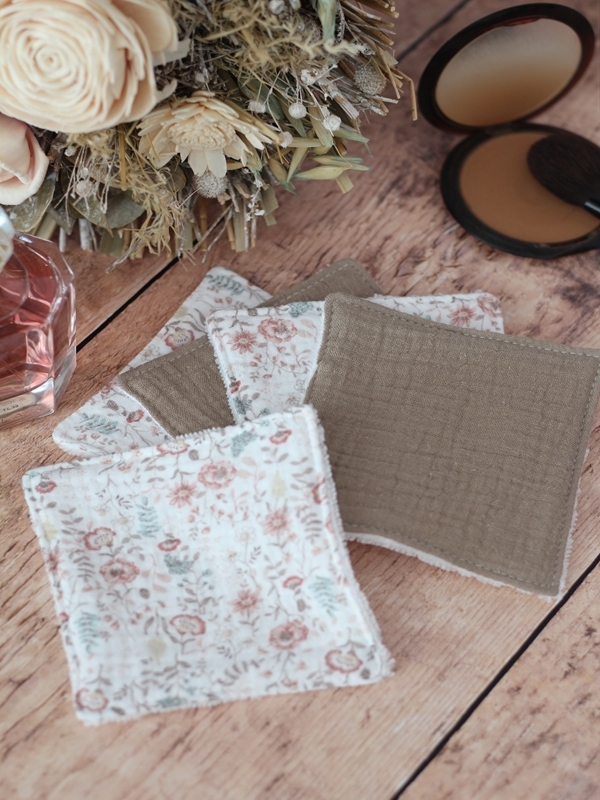 LINGETTES INDIENNE ROSE DETAILS LINGETTES INDIENNE ROSE DETAILS