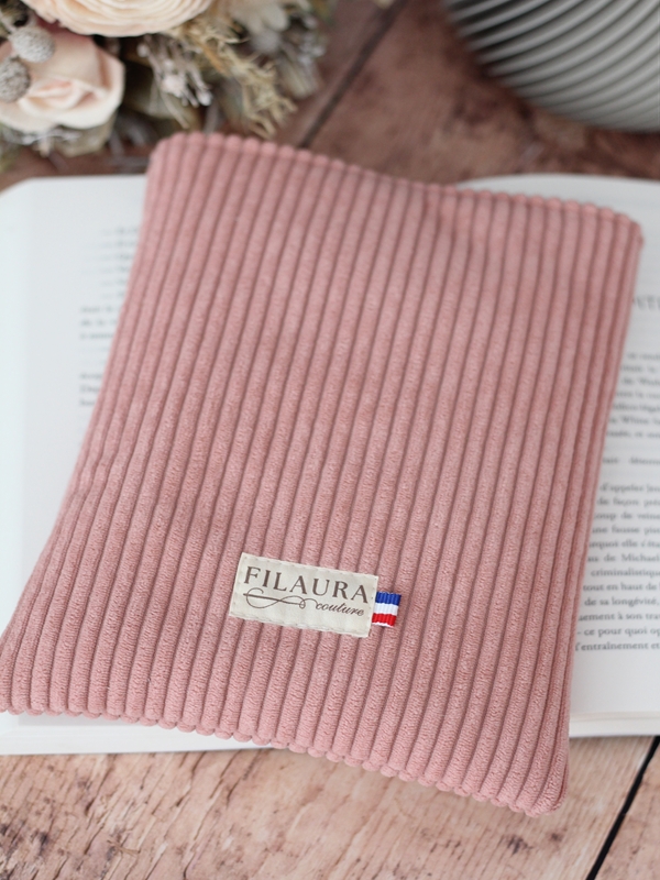 Pochette à Livre Velours Rose Tapestry Dos Pochette à Livre Velours Rose Tapestry Dos